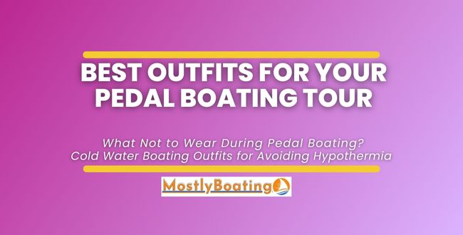 what to wear pedal boating