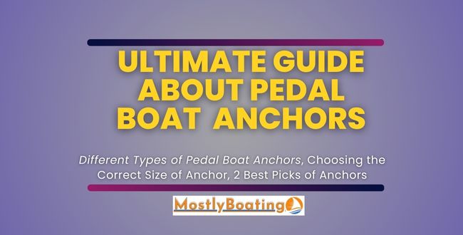 pedal boat anchors