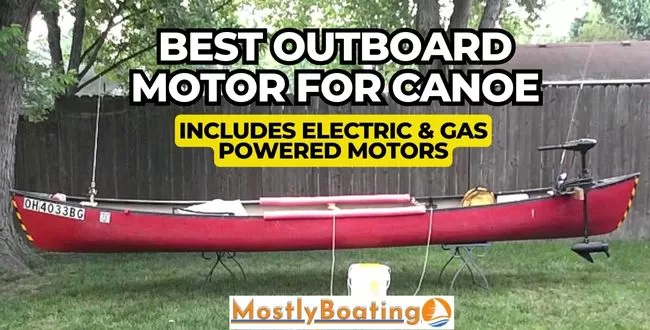outboard motor for canoe